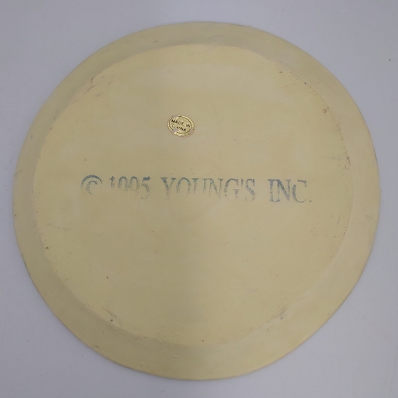 NOAH'S ARK  Mini Tea Set Miniature 10 Pieces Youngs, Inc. 1995 Vintage Elephants - Picture 3 of 6